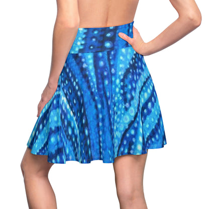 Blue Lagoon Women's Skater Skirt (AOP)