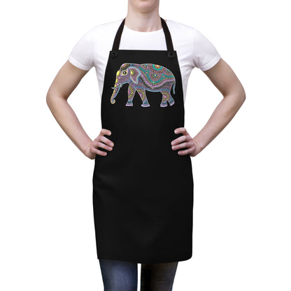 Decorative Elephant Apron (AOP)