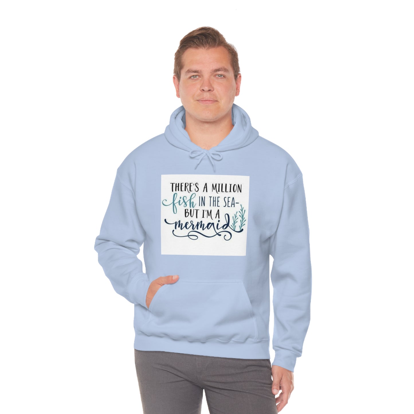 Fish in the Sea: Unisex Heavy Blend™ Hooded Sweatshirt