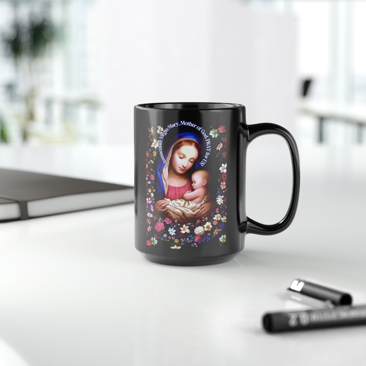 Immaculate Virgin Mary Mug, 15oz