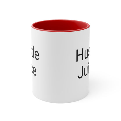 Hustle Juice Accent Coffee Mug, 11oz