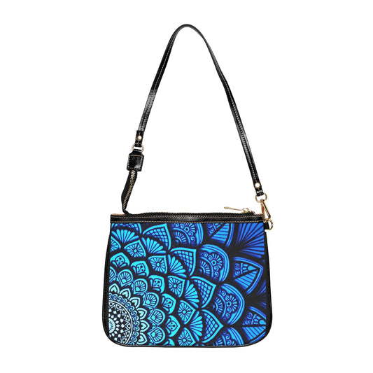 Blue Mandala Small Shoulder Bag