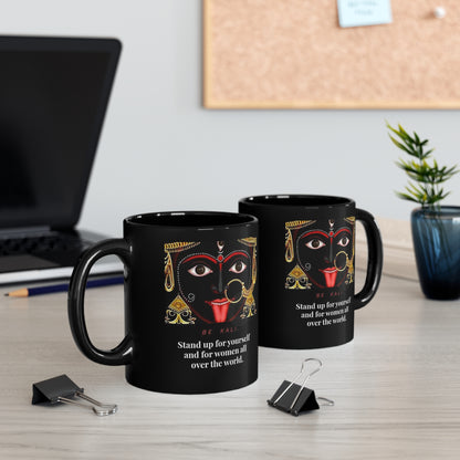 Empowering Women 11oz Black Mug