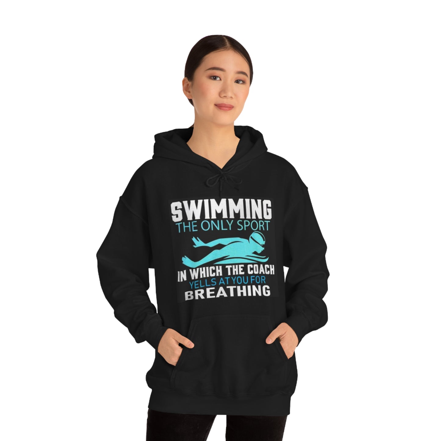 Swimmer's Unisex Heavy Blend™ Hooded Sweatshirt