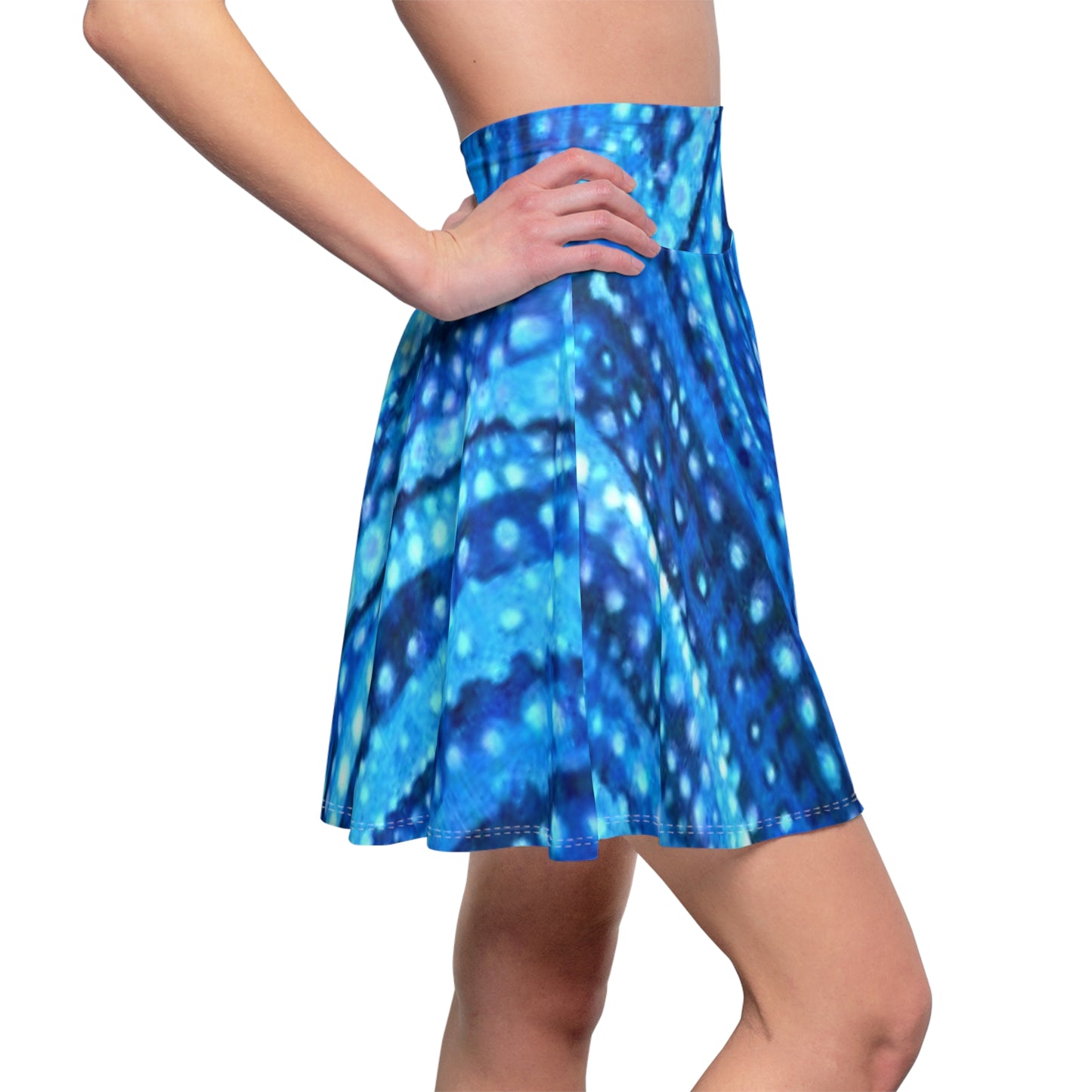 Blue Lagoon Women's Skater Skirt (AOP)