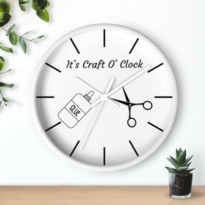 Craft O' Clock Wall Clock