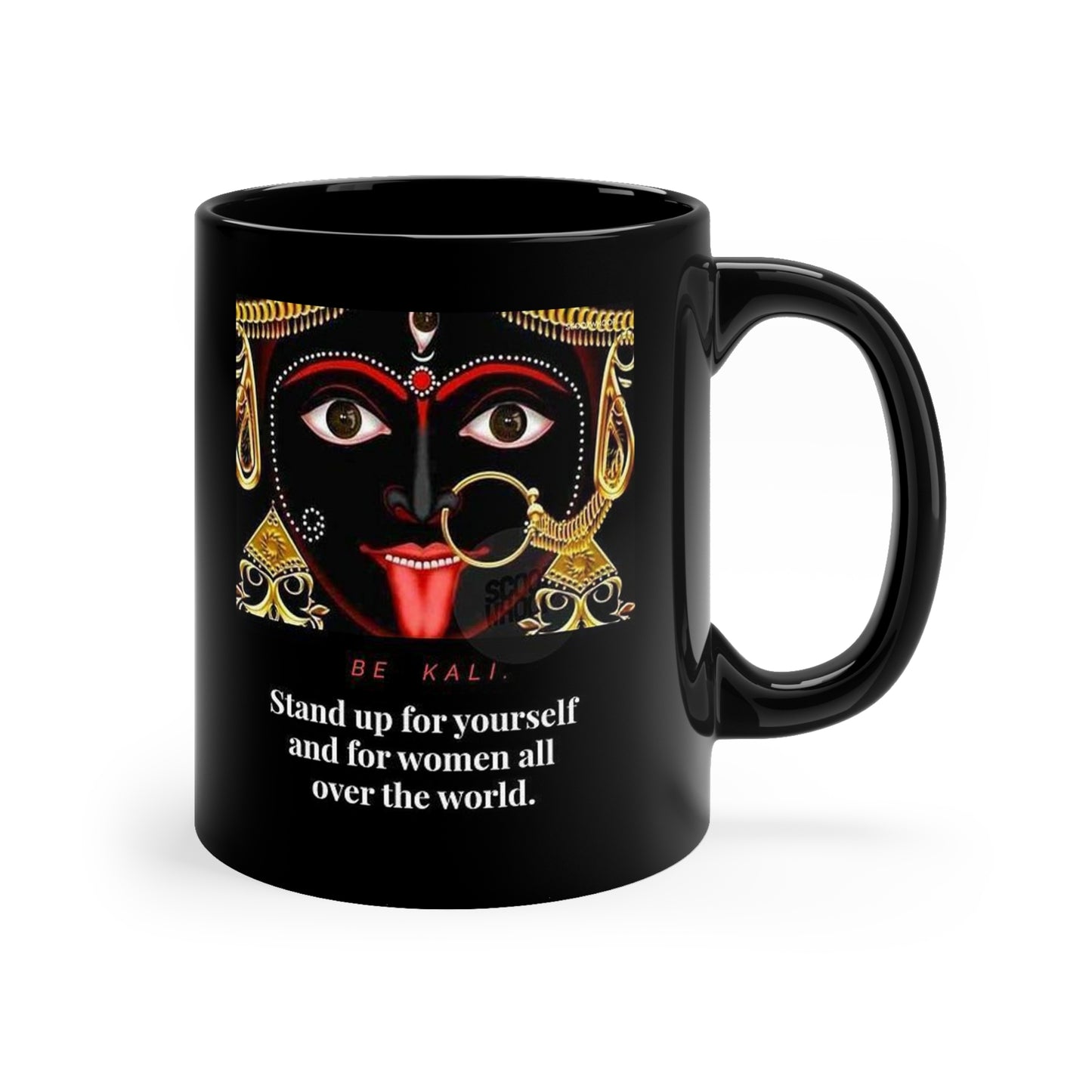 Empowering Women 11oz Black Mug