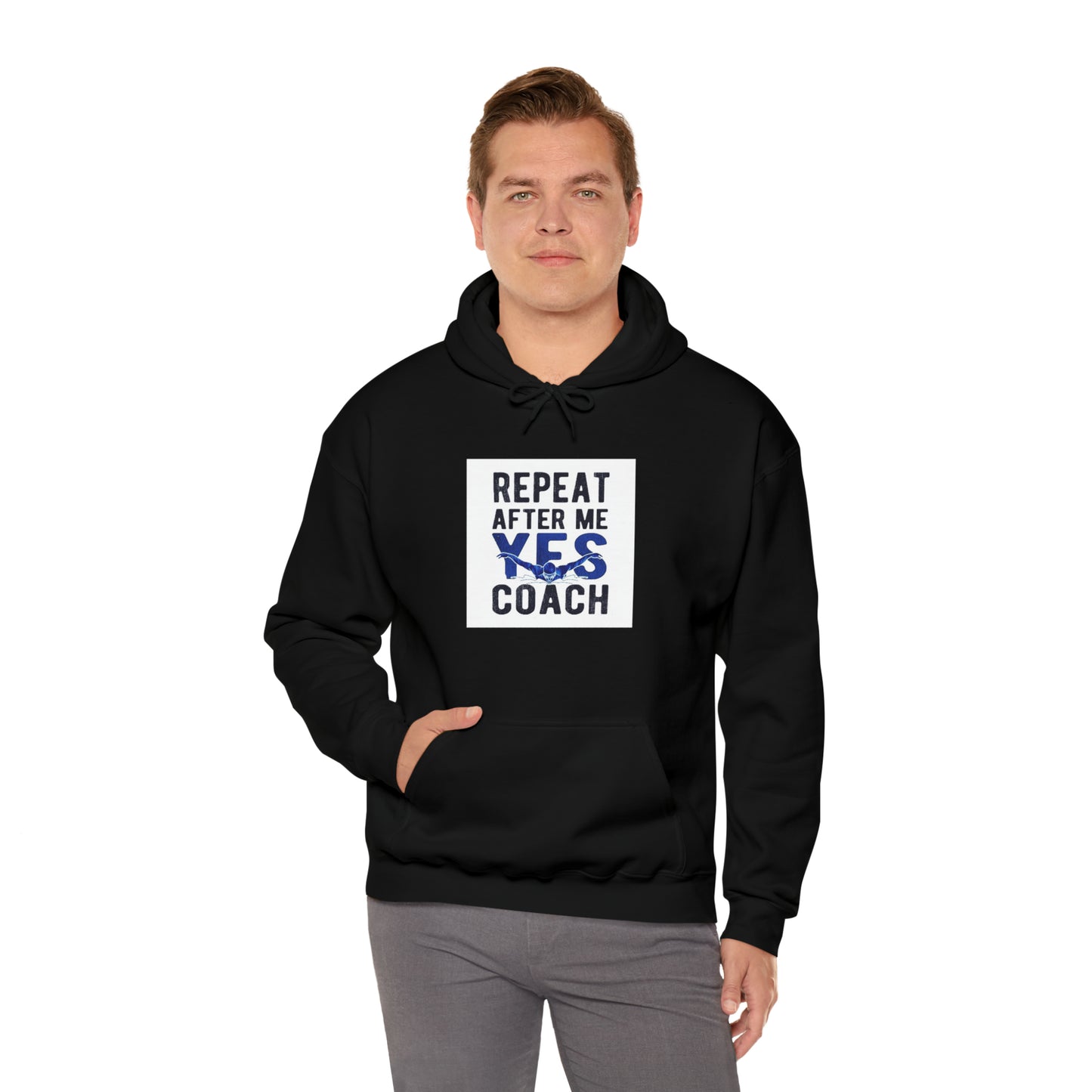 Yes Coach! Unisex Heavy Blend™ Hooded Sweatshirt