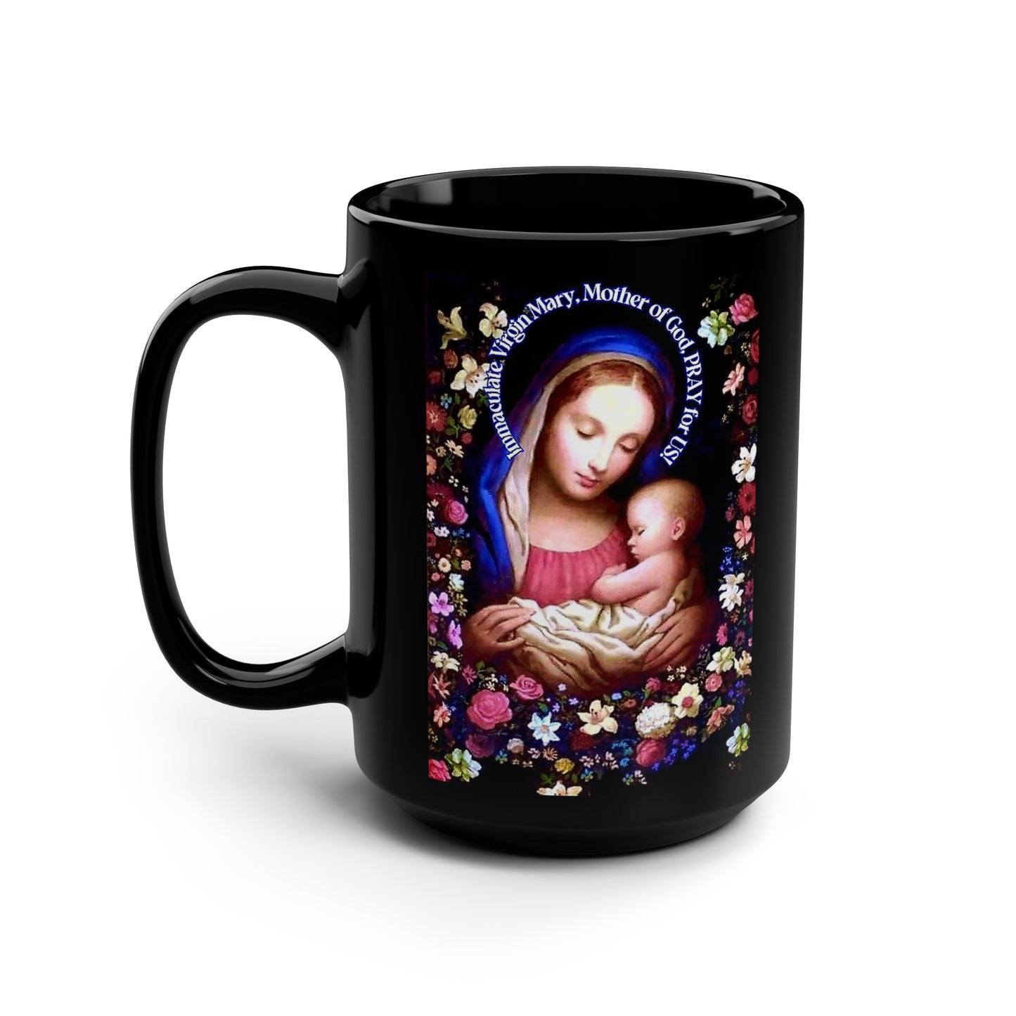 Immaculate Virgin Mary Mug, 15oz