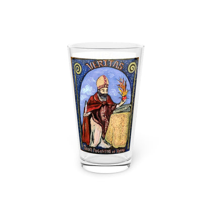 Saint Augustine Pint Glass, 16oz