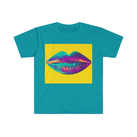 Big Beautiful Lips: Unisex Softstyle T-Shirt