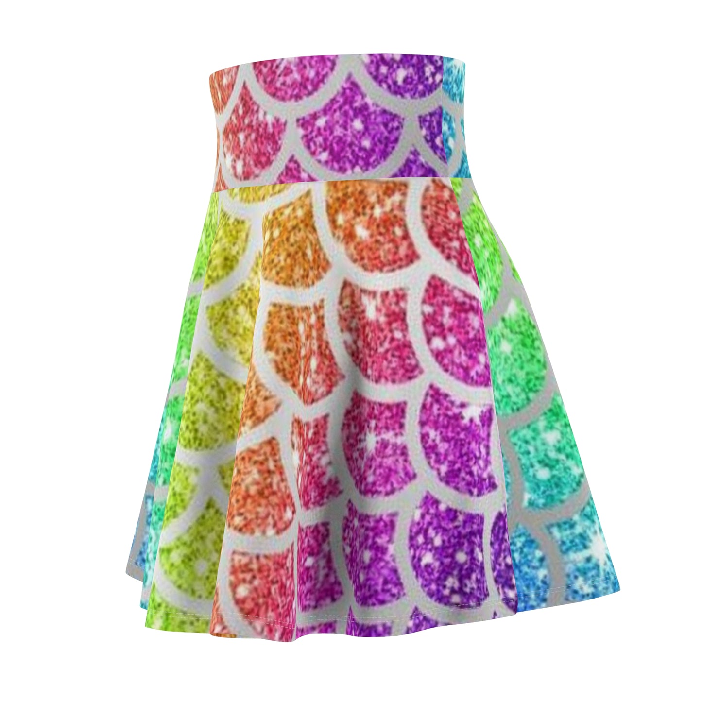 Mermaid skirt: Women's Skater Skirt (AOP)