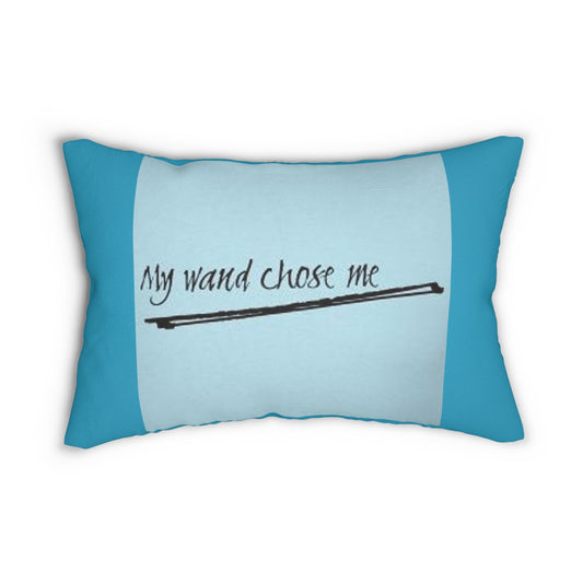 String instrument bow wand: Spun Polyester Lumbar Pillow