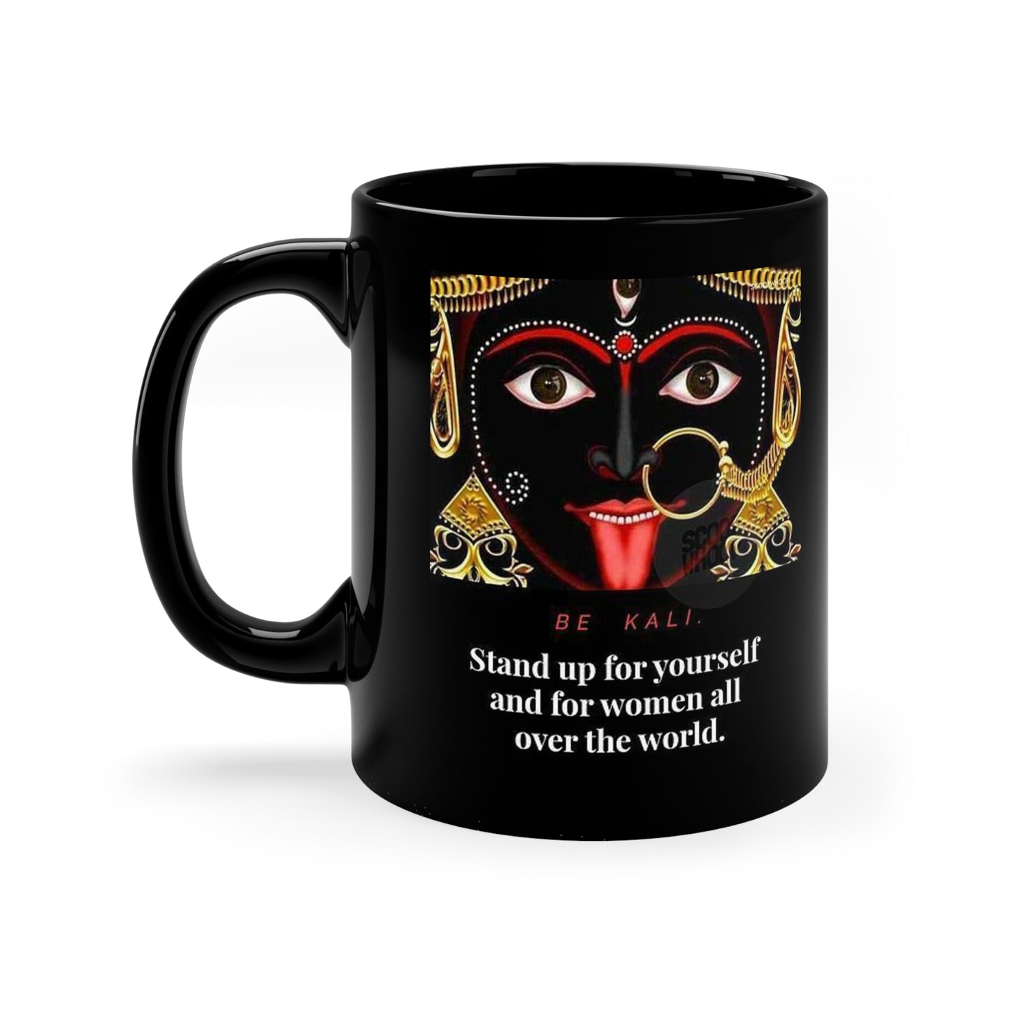 Empowering Women 11oz Black Mug