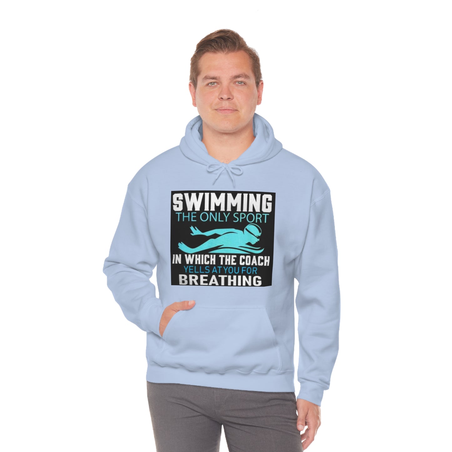 Swimmer's Unisex Heavy Blend™ Hooded Sweatshirt