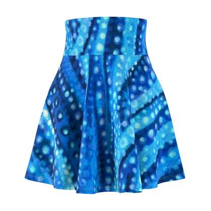 Blue Lagoon Women's Skater Skirt (AOP)