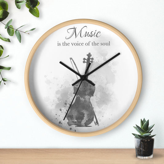 Violin:Time Wall Clock