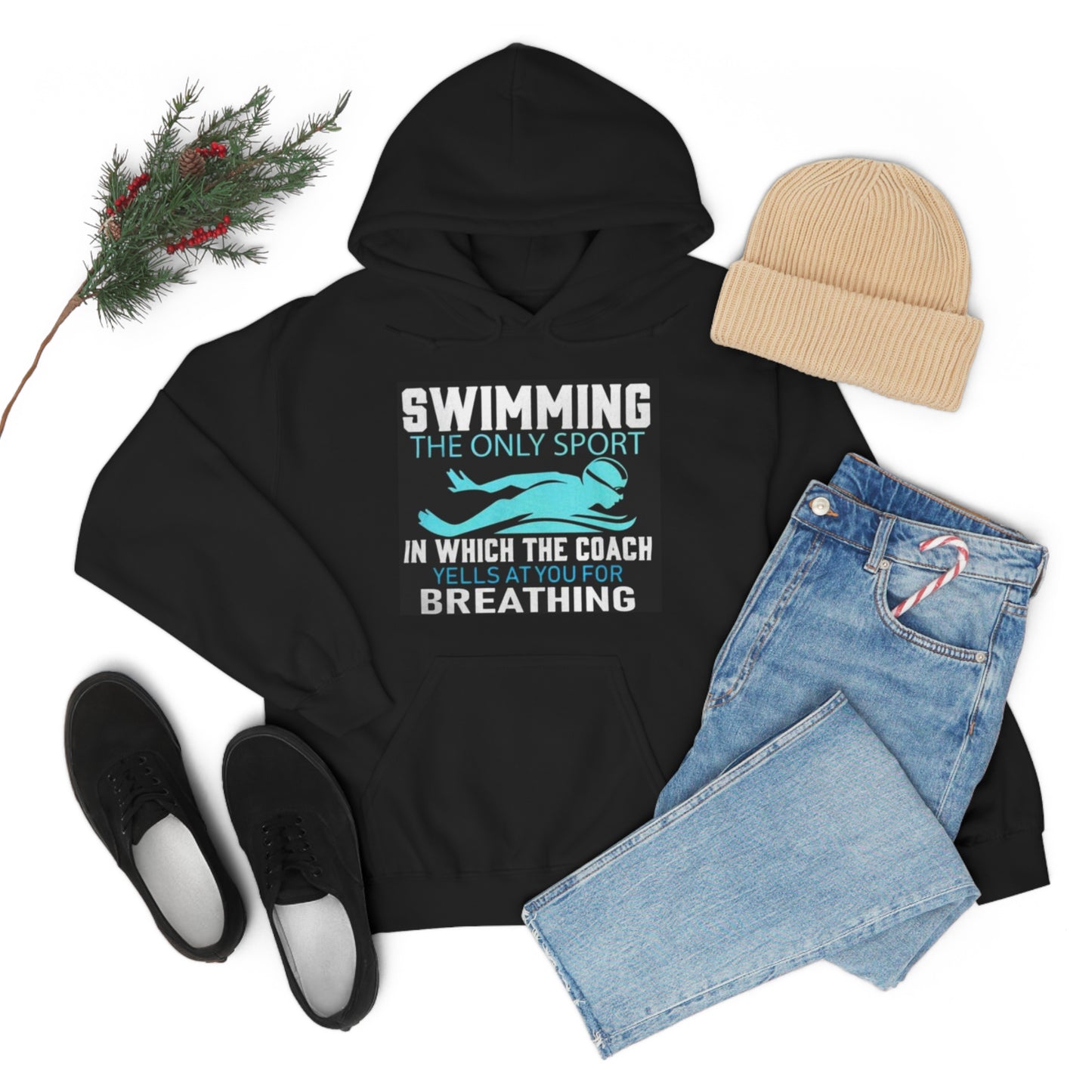 Swimmer's Unisex Heavy Blend™ Hooded Sweatshirt