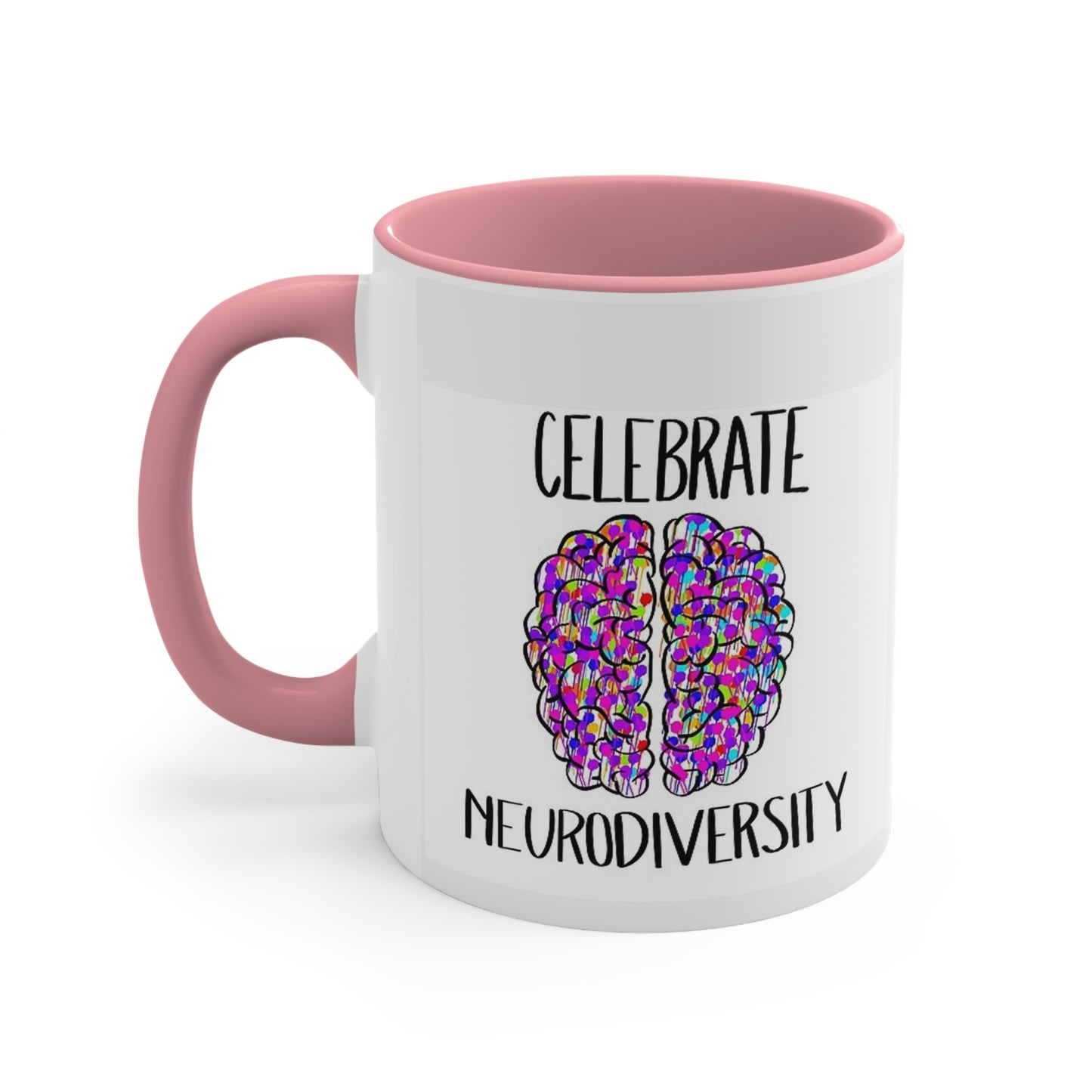 Neurodiverse /ASD/Autism themed mug: Ceramic Coffee Mug, 11oz