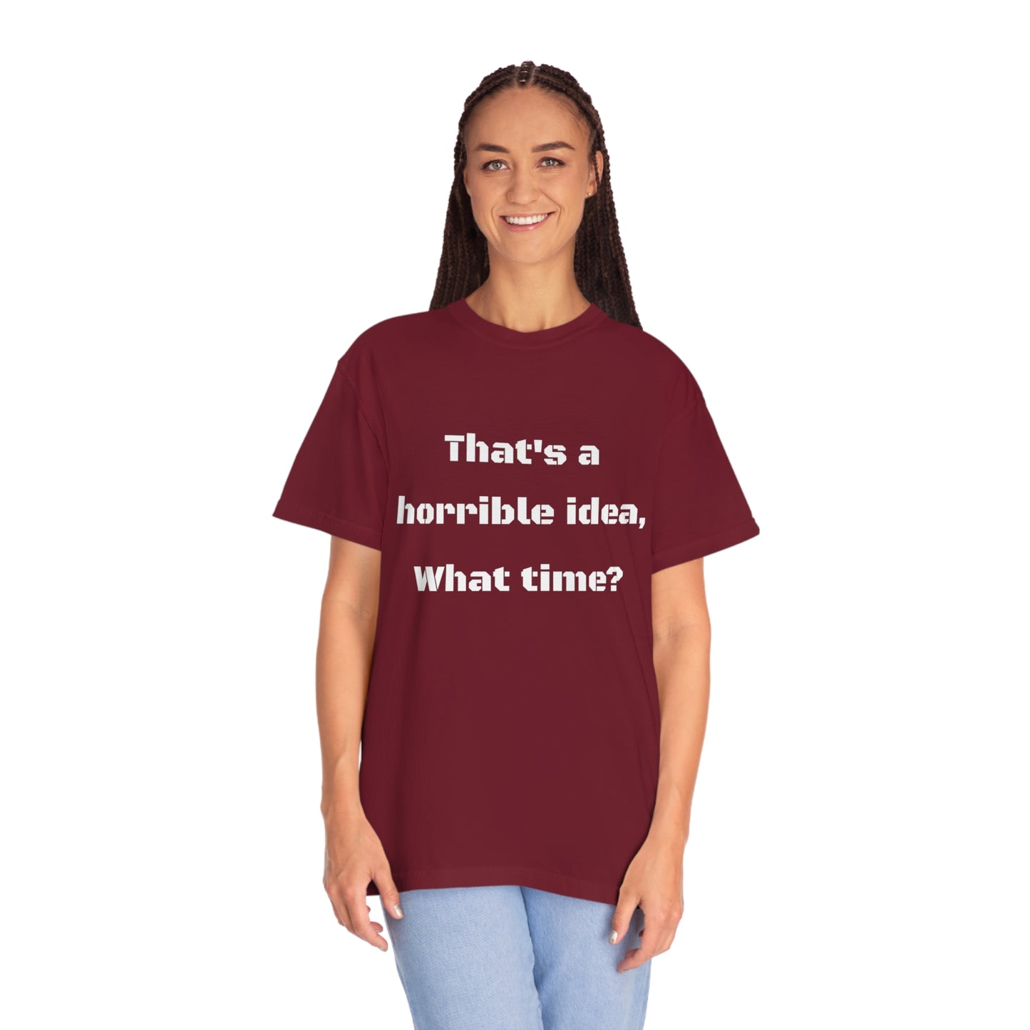 Men's Horrible Idea Unisex T-shirt