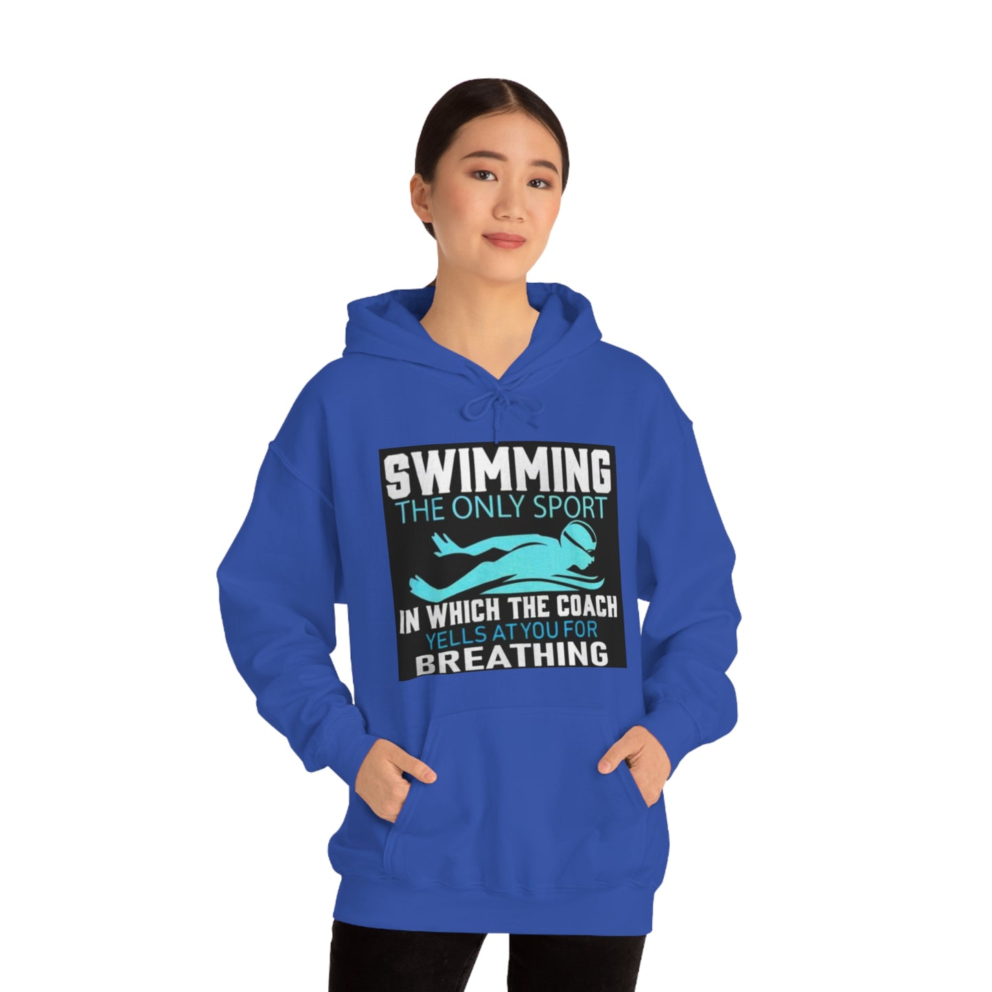 Swimmer's Unisex Heavy Blend™ Hooded Sweatshirt