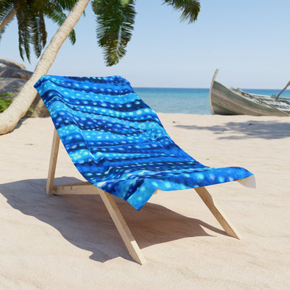 Ocean Blue Beach Towel