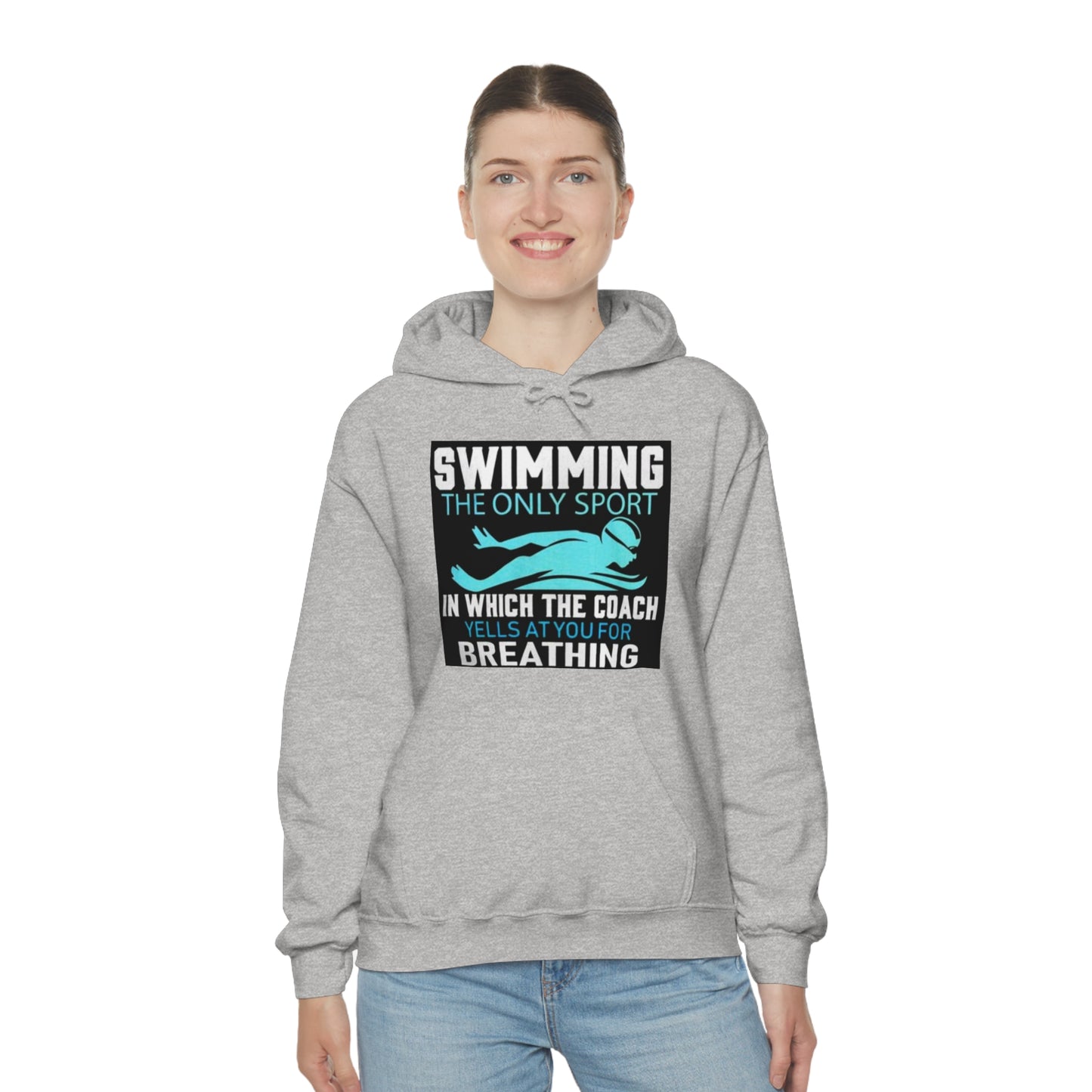 Swimmer's Unisex Heavy Blend™ Hooded Sweatshirt