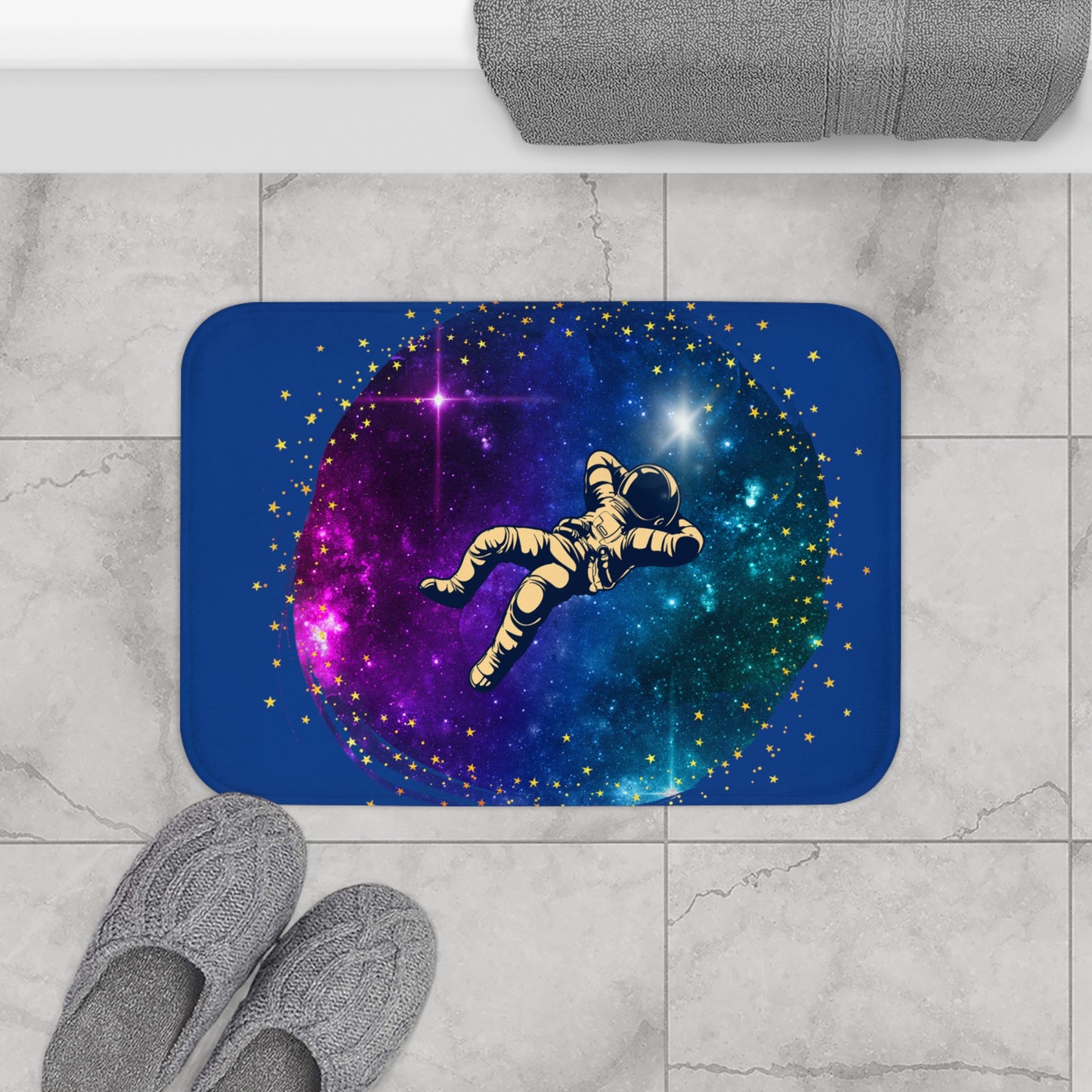 Spaceman Bath Mat