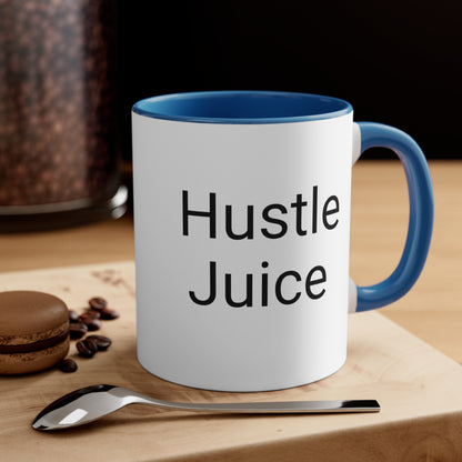 Hustle Juice Accent Coffee Mug, 11oz