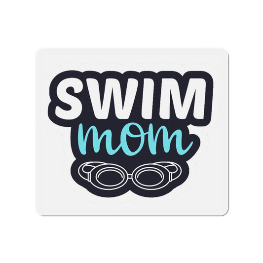 Proud to be a Swim Mom Die-Cut Magnets