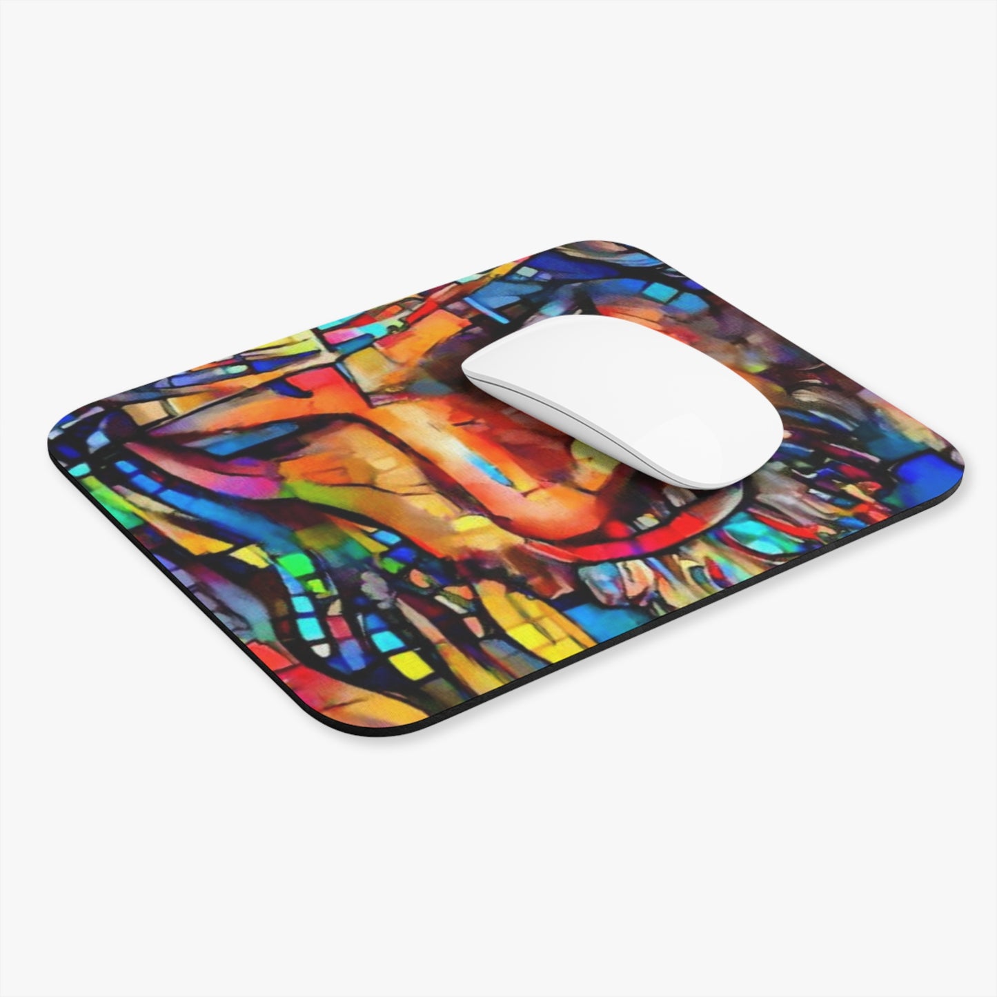 Christ Focused Mouse Pad (Rectangle)