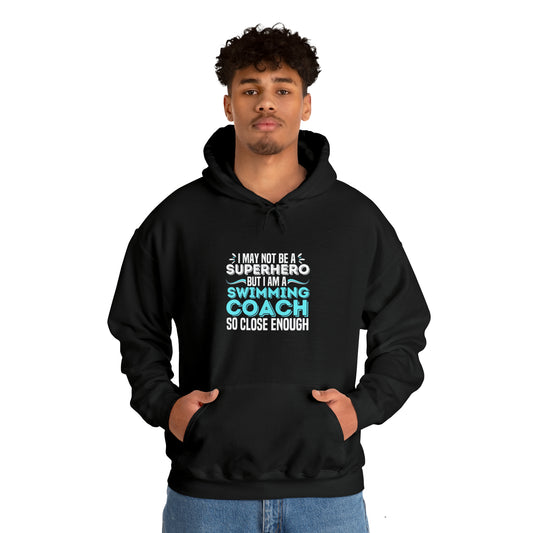 Swim Coach Unisex Heavy Blend™ Hooded Sweatshirt