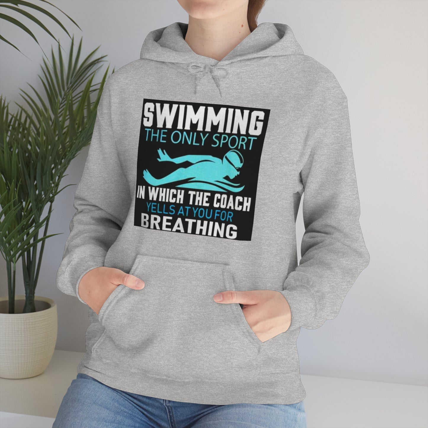 Swimmer's Unisex Heavy Blend™ Hooded Sweatshirt