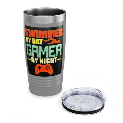Swimmer/Gamer Ringneck Tumbler, 20oz