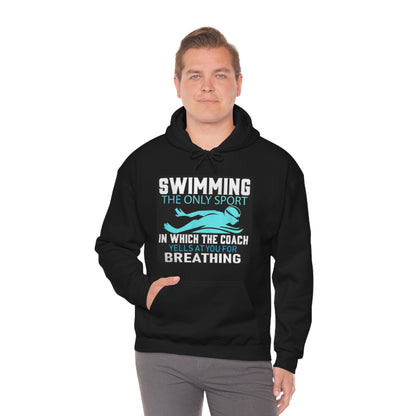 Swimmer's Unisex Heavy Blend™ Hooded Sweatshirt