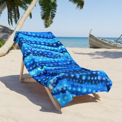 Ocean Blue Beach Towel