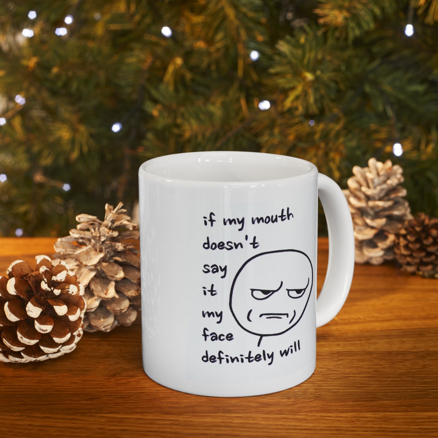 My Mouth Ceramic Mug 11oz