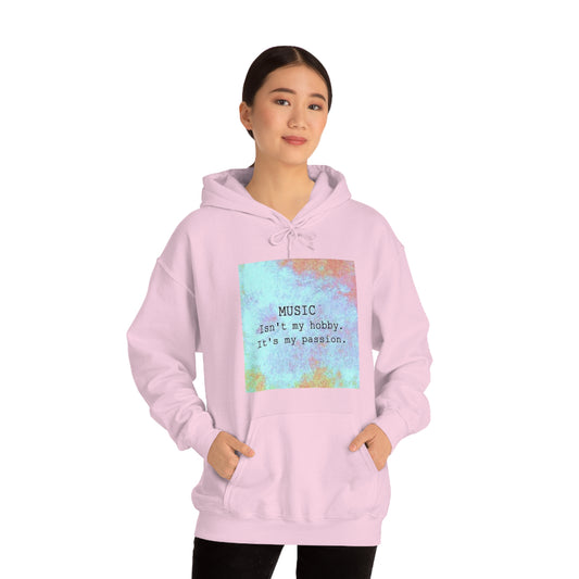Music Passion Fashion: Unisex Heavy Blend™ Hooded Sweatshirt