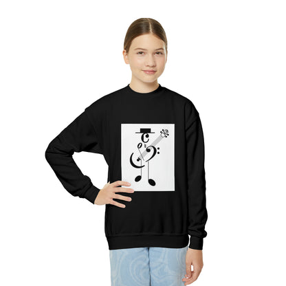 Music man Youth Crewneck Sweatshirt