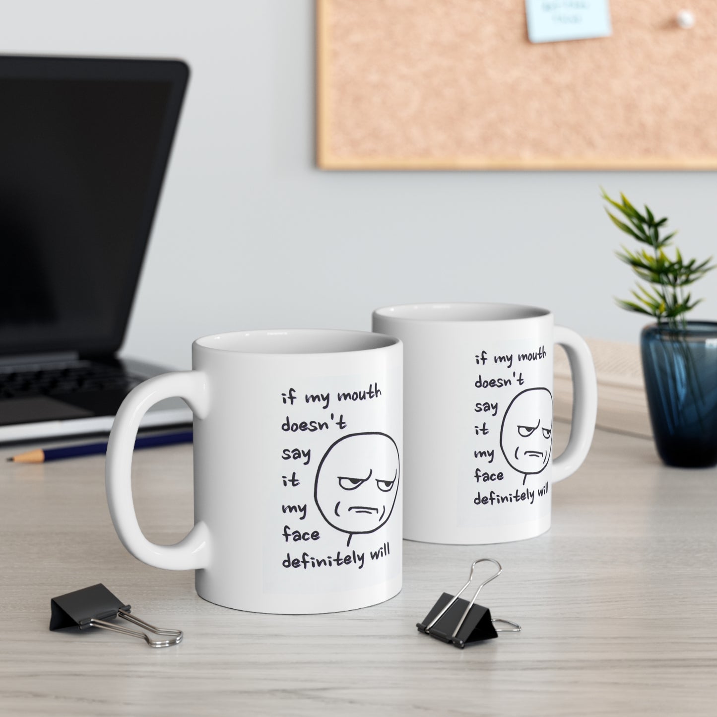 My Mouth Ceramic Mug 11oz