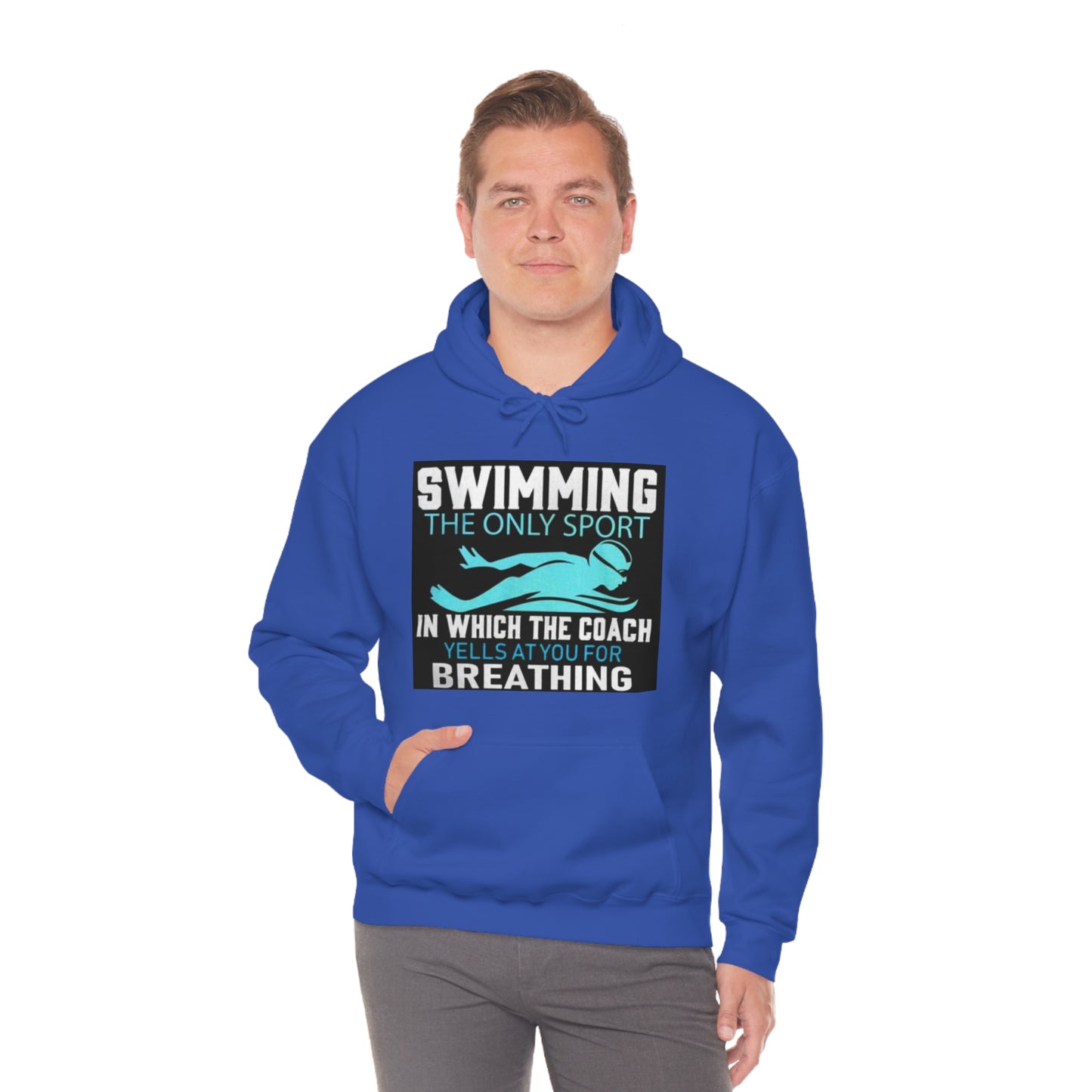 Swimmer's Unisex Heavy Blend™ Hooded Sweatshirt