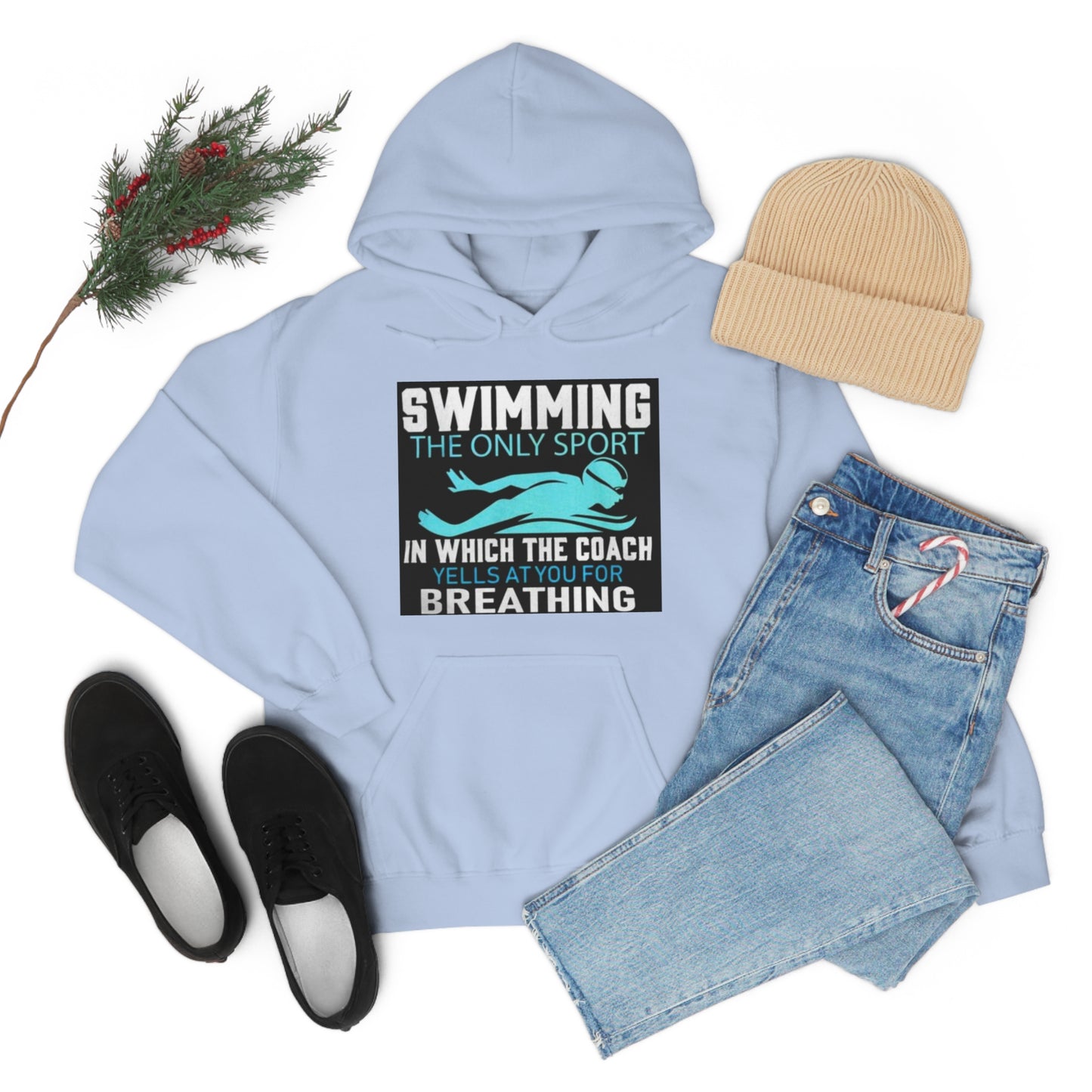 Swimmer's Unisex Heavy Blend™ Hooded Sweatshirt