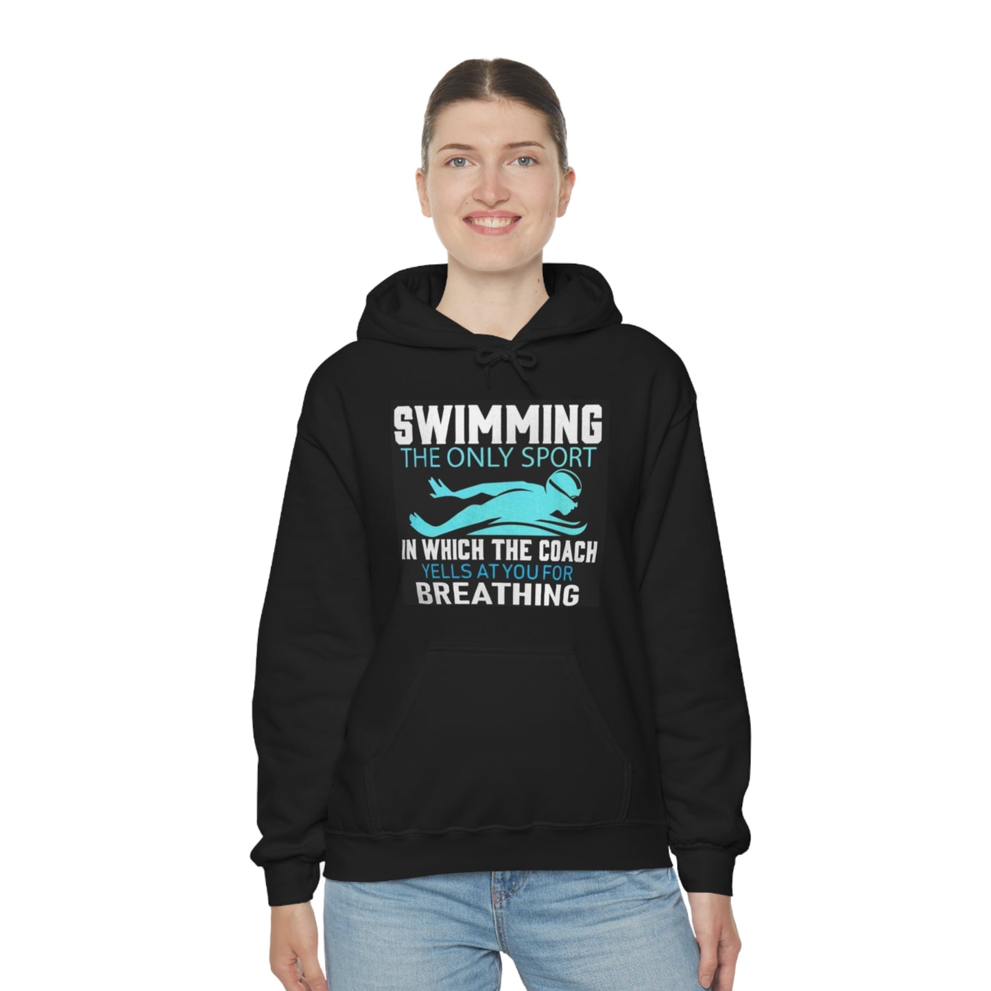 Swimmer's Unisex Heavy Blend™ Hooded Sweatshirt