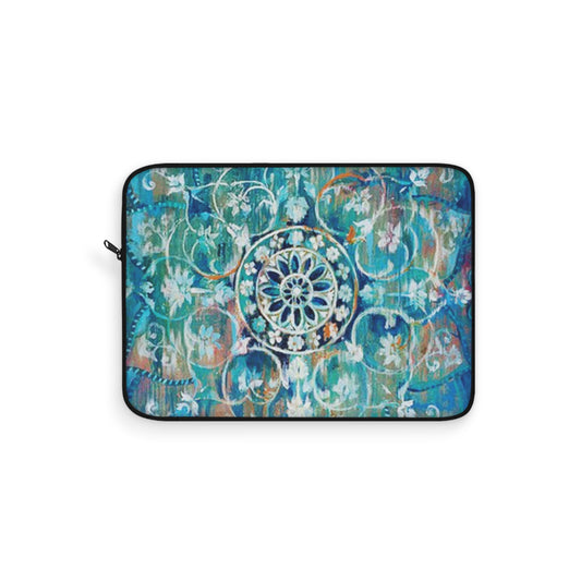 Blue Tapestry: Laptop Sleeve