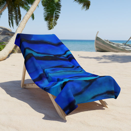 Blue Lagoon Beach Towel