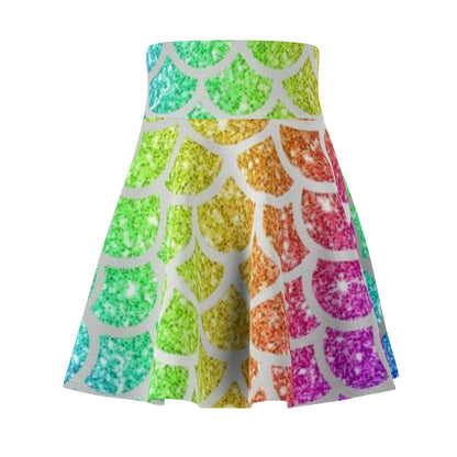 Mermaid skirt: Women's Skater Skirt (AOP)