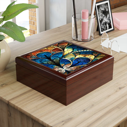 Stained Glass Inspiration Jewelry Box