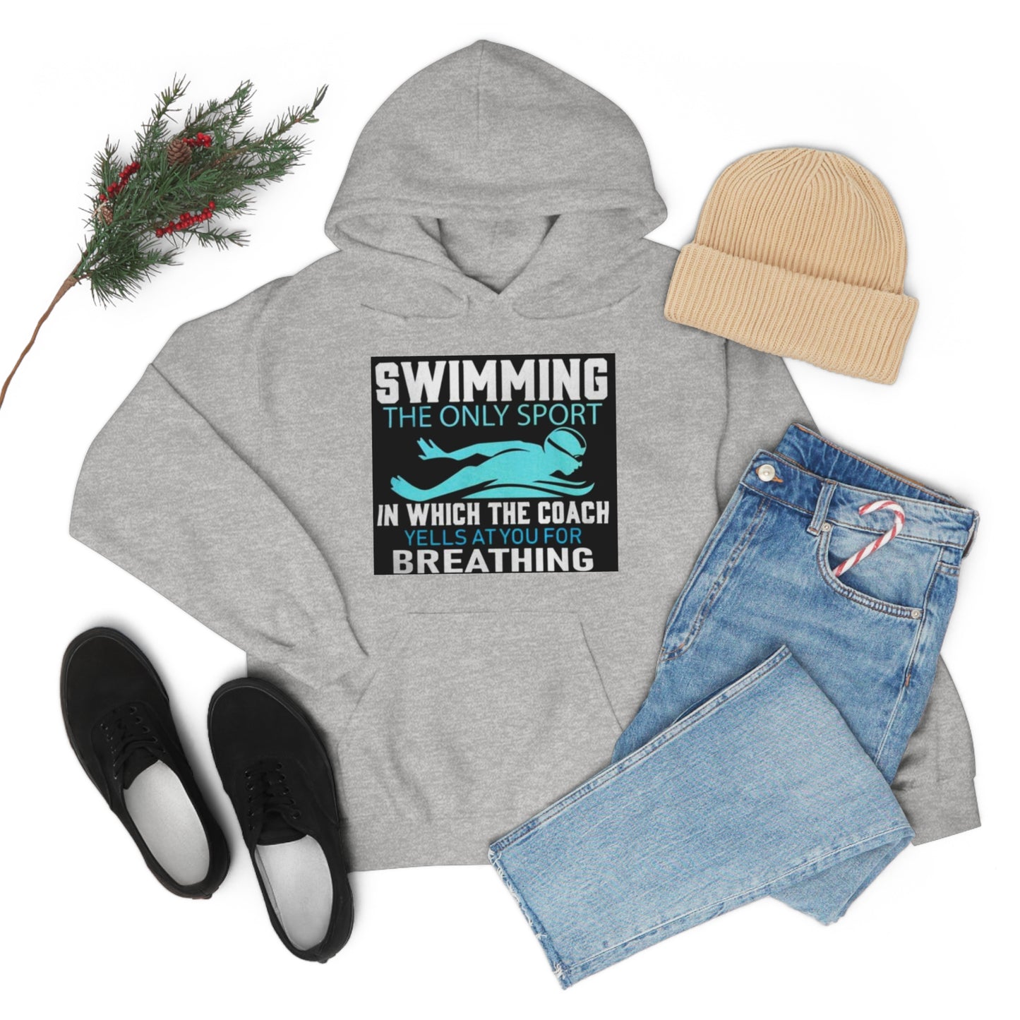 Swimmer's Unisex Heavy Blend™ Hooded Sweatshirt