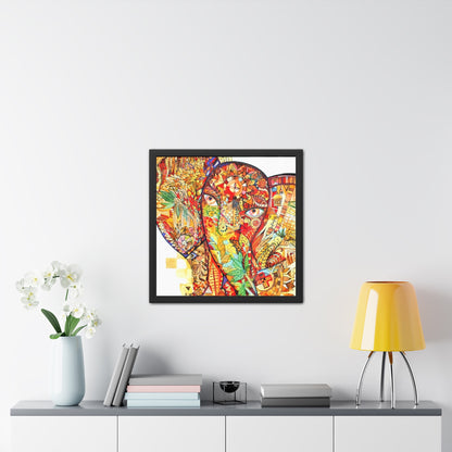 Golden Elephant: Framed Posters