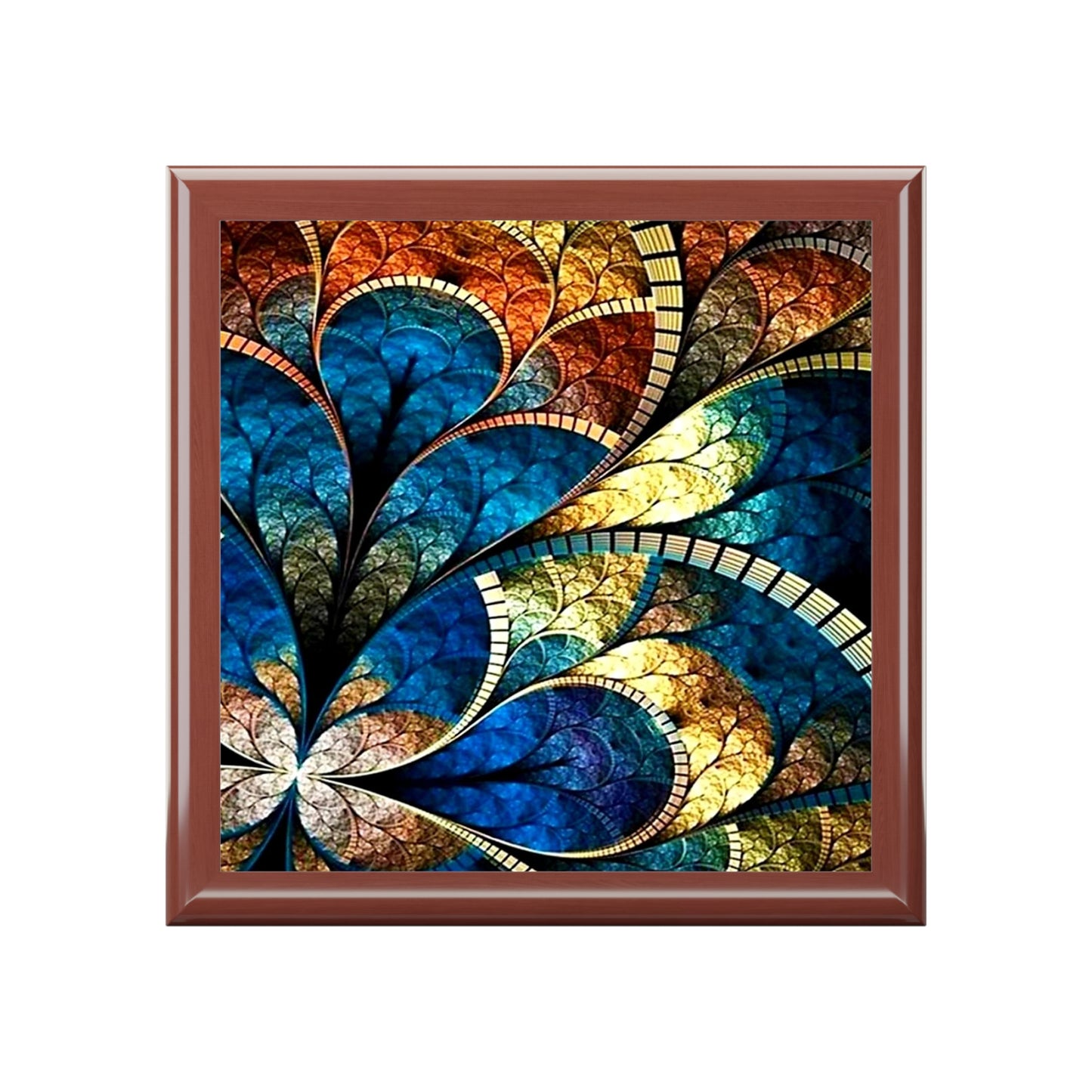 Stained Glass Inspiration Jewelry Box